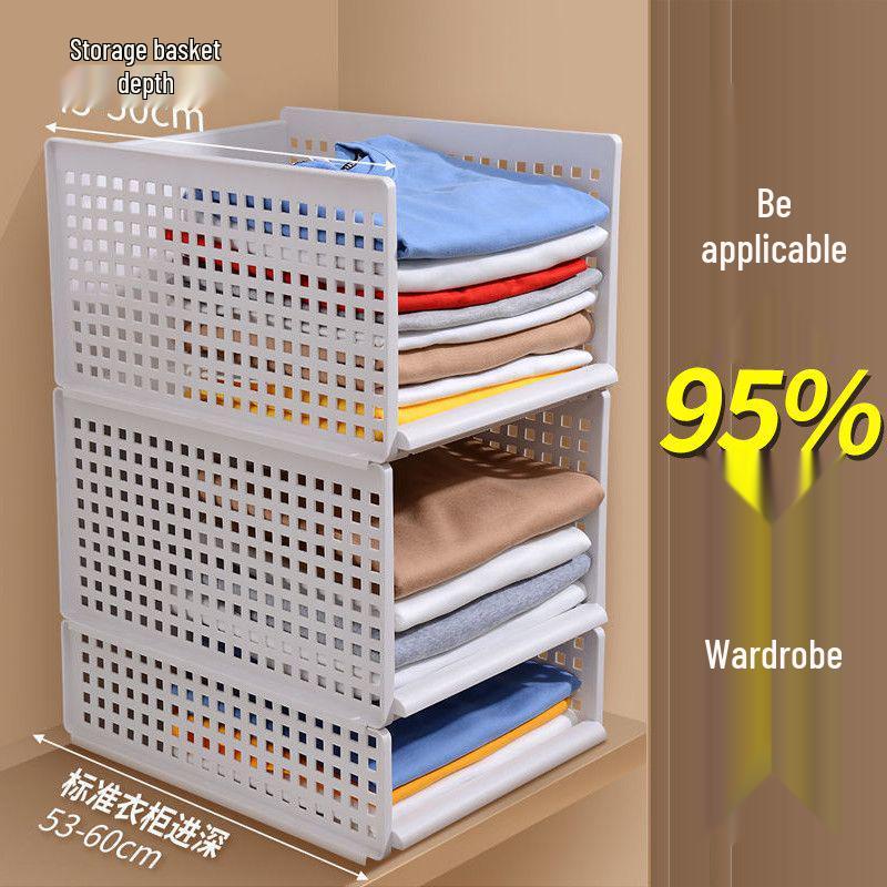 Pull-out Wardrobe and Desktop Storage Rack for Dormitory and Bedroom