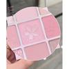 Romantische Sakura 9 Farben Lidschattenpalette Matt Schimmernd Milk Tea Pfirsichfarbe Make-up-Palette