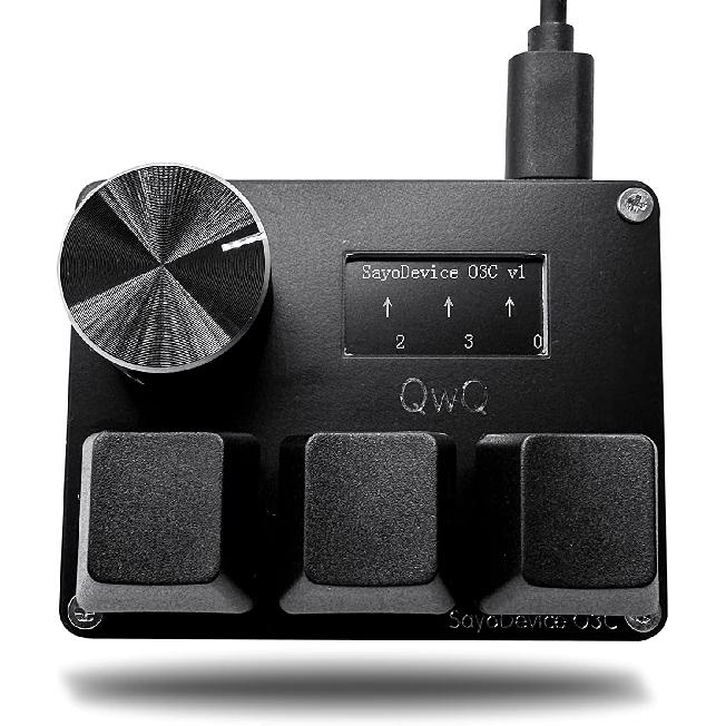 O3C SayoDevice OSU O3C Rapid Trigger Hall Switches Magnetic Pink Switches Keyboard With Knob Screen Copy Paste Shotcut 5