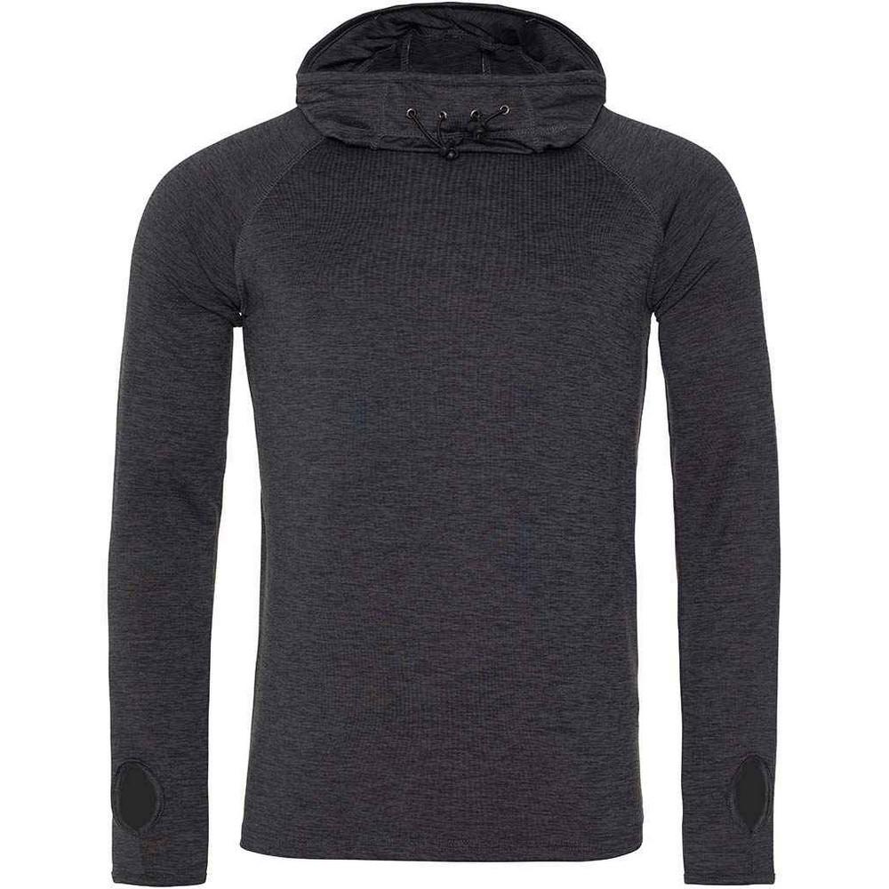 Just Cool Mens Cowl Neck Top