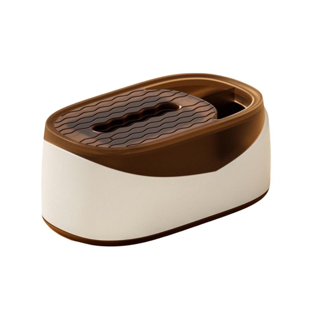 

Large Capacity Tissue Box Dustproof Tissue Paper Box Durable Napkin Holder Living Room коричневий