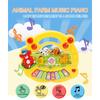 Baby Musical Toy with Animal Sound Kids Piano Keyboard Electric Flashing Music Instrument Early Educational Toys for Children