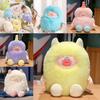 Adorable Plush Monster Pillow Soft Stuffed Toy With Cute Features For Comfort