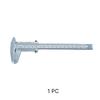 0-150mm/5.91in Plastic Vernier Caliper, Dual Scale Inner Outer Diameter Depth Gauge DIY Household Measuring Tool