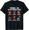 Things I Do In My Spare Time Play Basketball Basketball T-Shirt Unisex T-Shirt