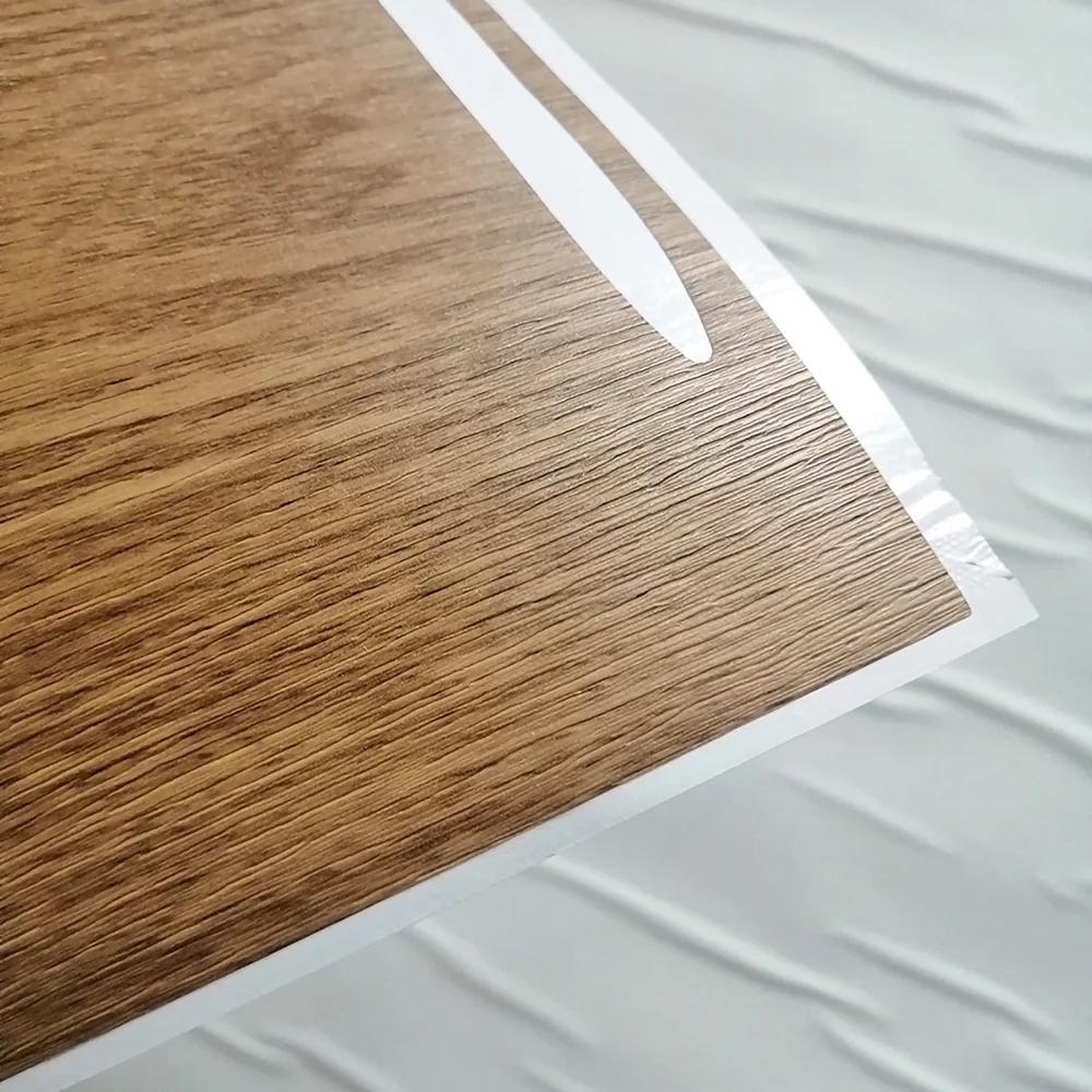 For Tesla Model 3 Y - Center Console Panel Sticker Wood Grain Film Carbon Central Control Cover Car Interior Accessories
