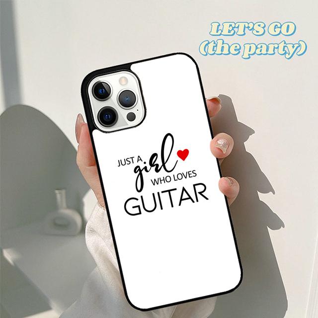 Autumu Guitar Music Phone Case Cover for iPhone 17 Air 16 16e 15 12 11 13 14 Pro Max Apple Plus Coque