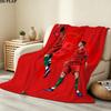 1PC Ronaldo Patterned Flannel Blanket Suitable For All Seasons For Home Decor Warmth And Comfort Gifts Holiday Present