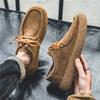 Retro Casual Herrskor Lyxiga Mockaskinn Loafers Herr Sneakers Bekväma Mjuka Sulor Körskor Herr Promenadskor tenis hombres