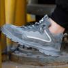 Safety Shoes Men Anti-smash Breathable Work Boots Steel Toe Cap Puncture-Proof Male Footwear