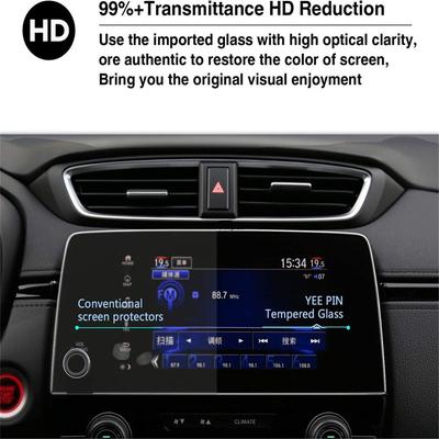 7'' GPS-Navigationsbildschirm Gehärtetes Glas Schutzfolie für Honda CR-V 2018-2021