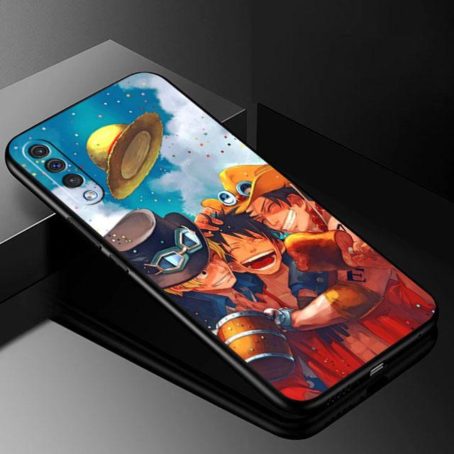 Husă de silicon pentru Samsung Galaxy A20 A04 A03 A70 A10 A71 A40 A01 A30 A20e A20s A50 A51 Ones AnimePieces Husă de protecție tip bumper