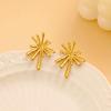 French Retro INS Fashion Firework Earrings: Simple, High-End Stud Design, Versatile and Stylish for Every Occasion.