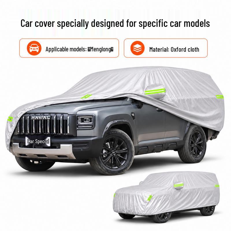 Haval Menglong Car Cover: Sun Protection, Waterproof, Heat Insulation, All-Season, Oxford Cloth