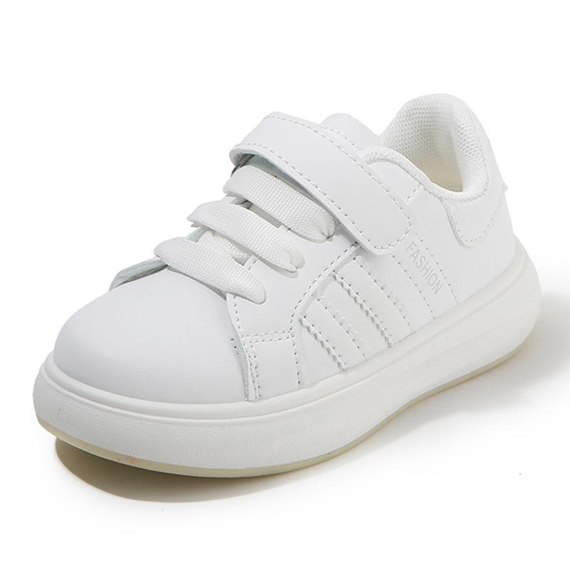 Casual Soft Sole Sneakers for Boys and Girls Toddler Lightweight Spring Autumn Shoes 21 белый