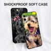 Black Tpu Case For Motorola Edge 20 Lite Pro 2021 S Moto E20 E30 E40 E7 4G G 5G Plus Yorkshire Terrier Dog