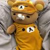 Large Rilakkuma Brother and Sister Bear Plush Dolls - Perfect for Sofa, Bed, or Birthday Gift