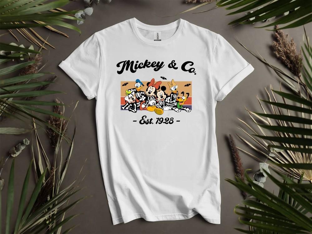 

Mickey and Co Est 1928 Halloween T-shirt T shirt Men Women Unisex Tshirt I215 4XL