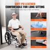 Shower Wheelchair 17.5in Al Alloy Commode Bathroom Wheelchair for Disabled