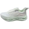 Hongxing Comfortable Breathable Lightweight Low-Top Running Shoes Women Sneaker White Green 12124303044-008