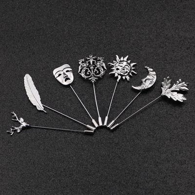 Elegantes Pines de Solapa Regalos Para Hombres Pines de Metal Clásicos Broche para Traje Broche de Lujo para Mujer Accesorios para Traje Caballero Venta al por Mayor
