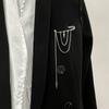 Tassel Pendant Cardigan Clip Multi-layer Brooch Jewelry Y2K Sweater Collar Clip  Women