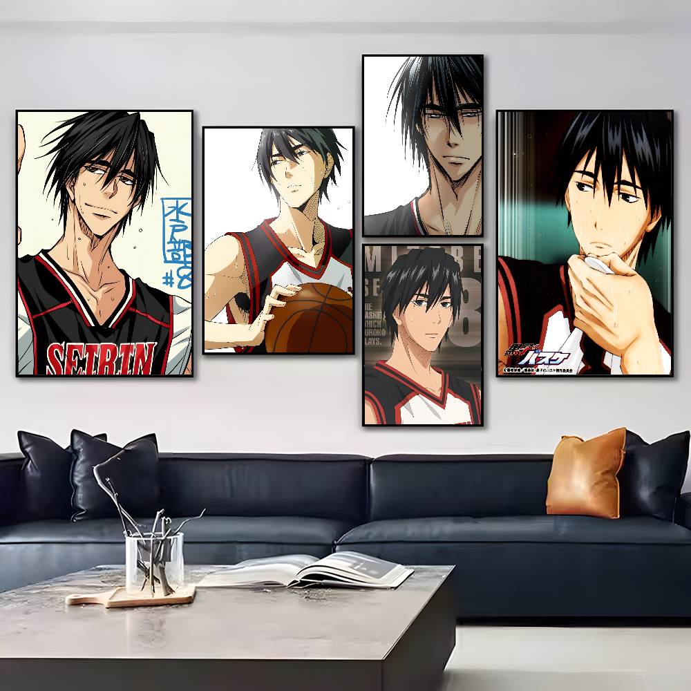 Anime Kuroko's Basketball Mitobe Poster Sticker Print Waterproof Wall Art For Living Room Bedroom Home Decor