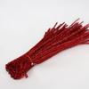 100Pcs Bright Silk Chenille Stem Twisted Rod Wool Root Fluffy Bar Iron Wire DIY Handcraft Twisting Decorations Pipe Cleaners Plush