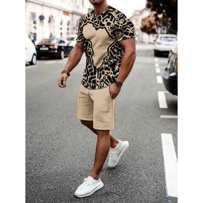Outdoor Men s T-Shirt & Summer 3D Print Adult Men s Clothing S