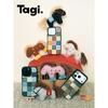 Tagi Denim Plaid Leather Magnetic iPhone Case