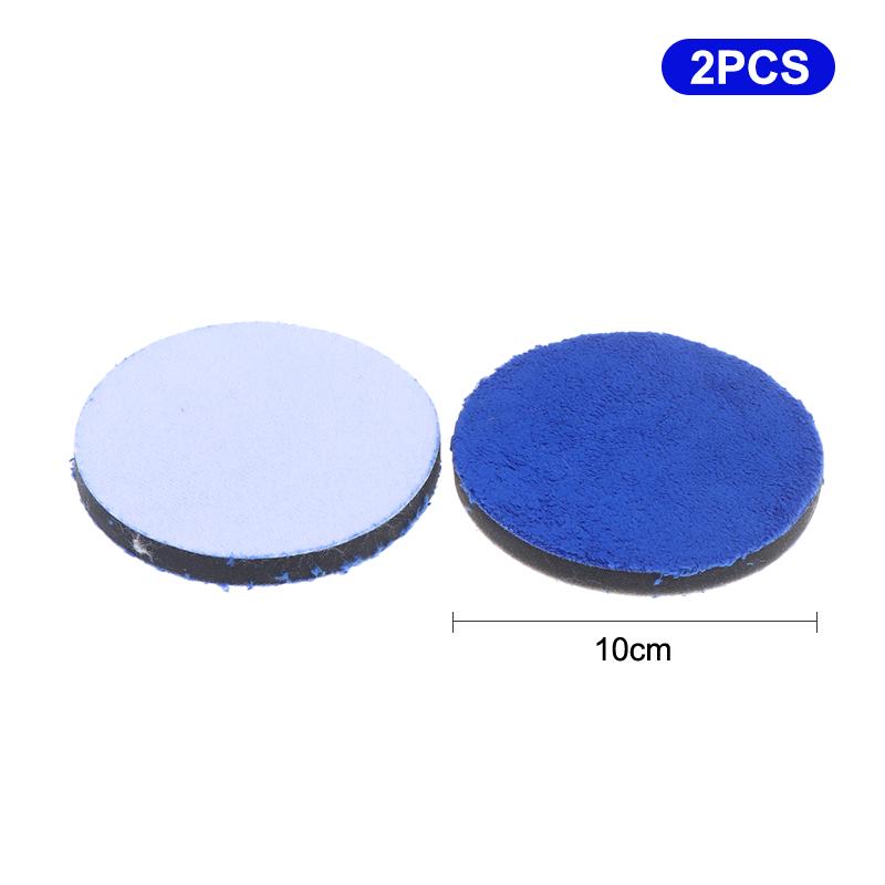 2Pcs 2/3/4/5/6/7Inch Microfiber Polishing Pad For Cars Body Polish Wax Buffer Pad Wash Cleaning Micro Fiber Polishing