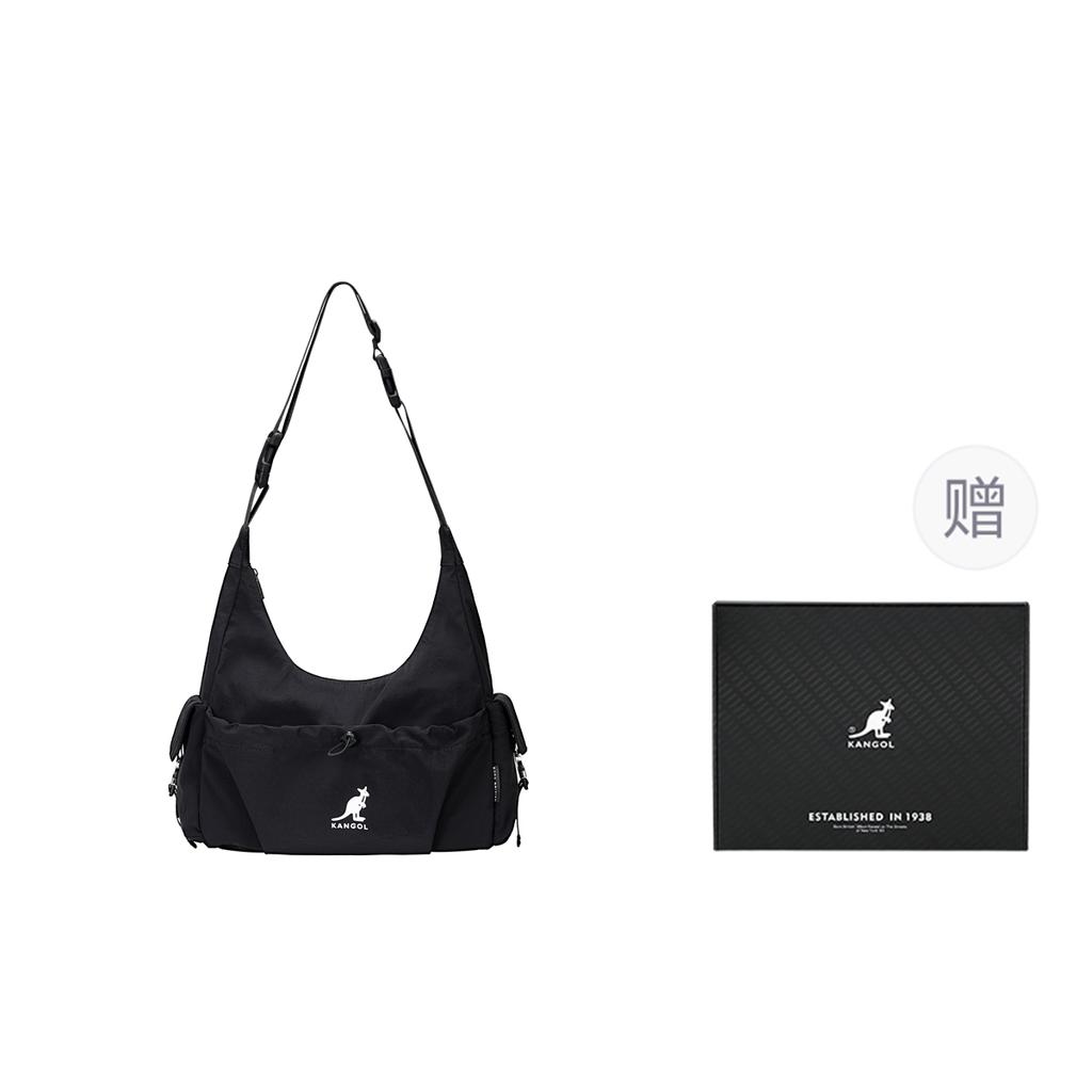 New KANGOL Nylon Shoulder Bag Unisex Multicolor KGC1760