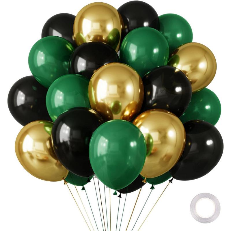 Metal Sequin Balloon Set - 30 Colorful Holiday Party Decorations