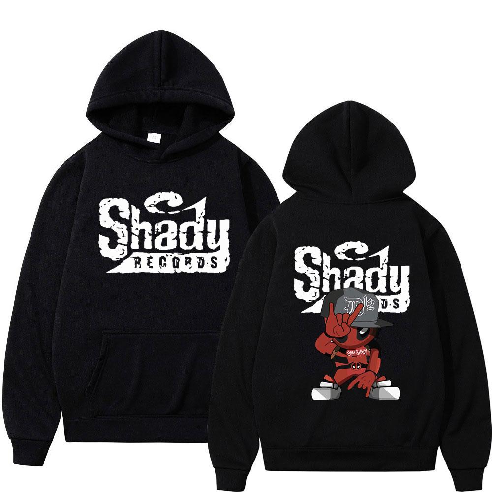 

Rapper Eminem Slim Shady Classic Hoodie Men Women Hip Hop Fashion Bodywarmer Long Sleeve Oversized Hoodies Hipster S