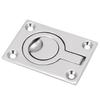 Durable Stainless Steel Marine Boat Deck Lifting Ring Door Knob Handle Pull Ring Buckle(64*44 )