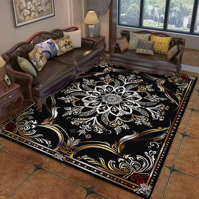 Luxury Persian Red Carpet Living Room Large Size Rug Non-slip Salon Coffee Tables Mat Home Decoration Bedroom Lounge Rug Tapis