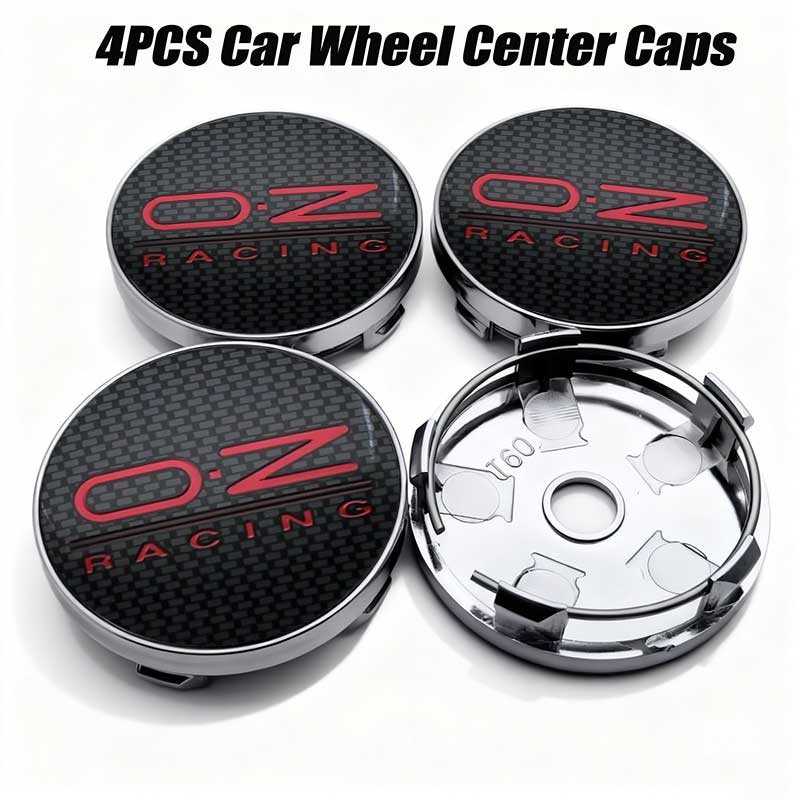 4PCS 56mm 60mm Car Wheel Center Caps Sticker Universal Fit Wheel Hub Covers for Sedan SUV Truck Auto Decoration Parts