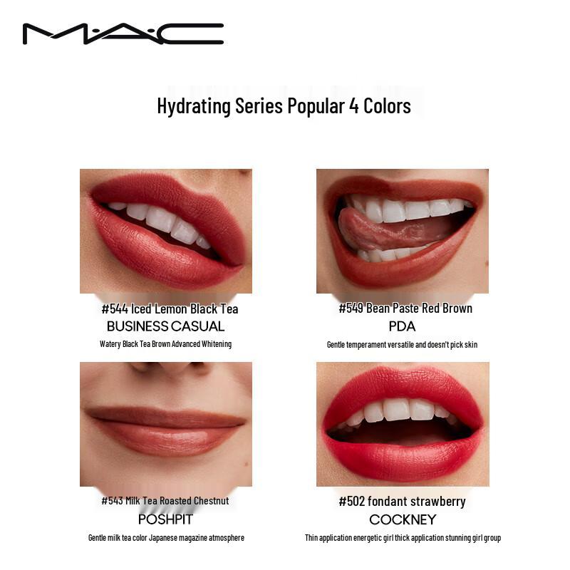 M.A.C Lustreglass Sheer-Shine Lipstick