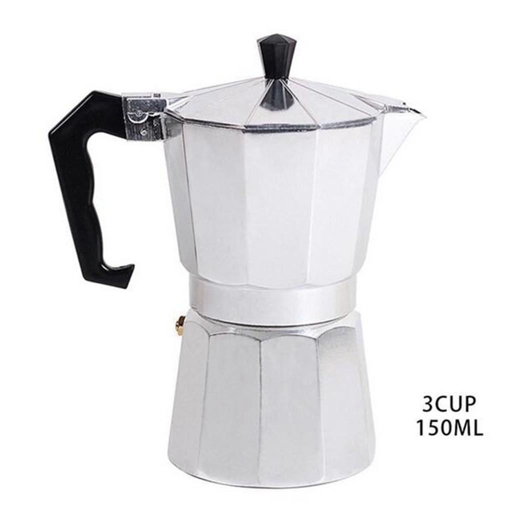 2pcs/pack Italian Espresso Pot Coffee Maker for home and bar Resturant