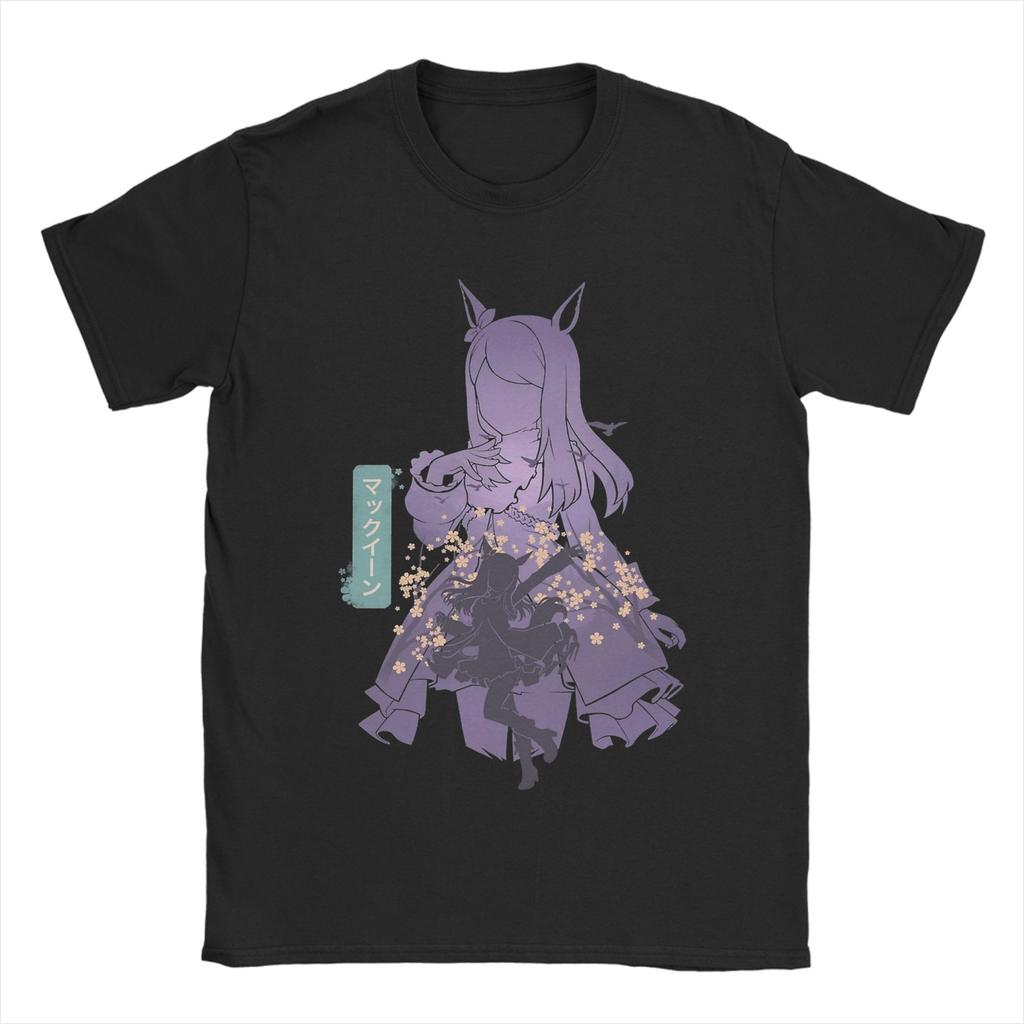Silence Suzuka Uma Musume Anime T Shirts Unisex Cotton Funny TShirts O Neck  Tee Shirt Short Sleeve Clothes 6XL