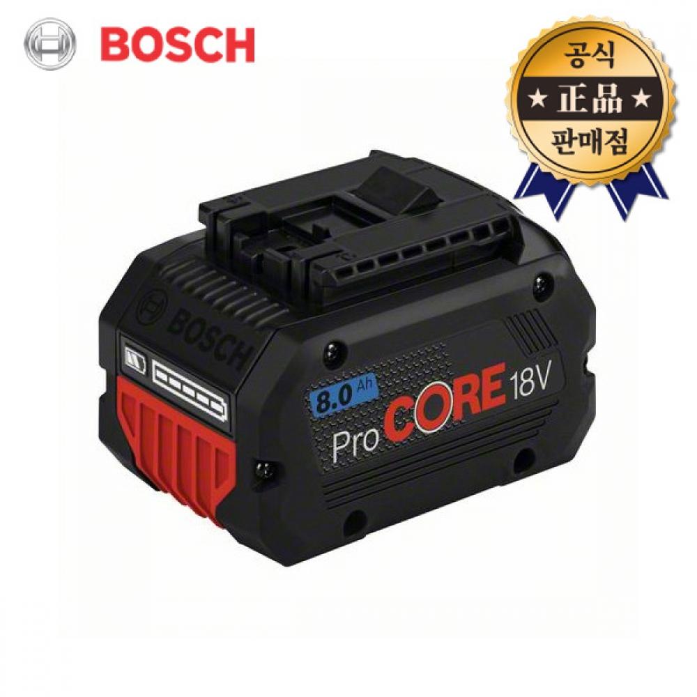 

Литий-ионный аккумулятор большой мощности BOSCH ProCore 18 В, 8,0 Ач