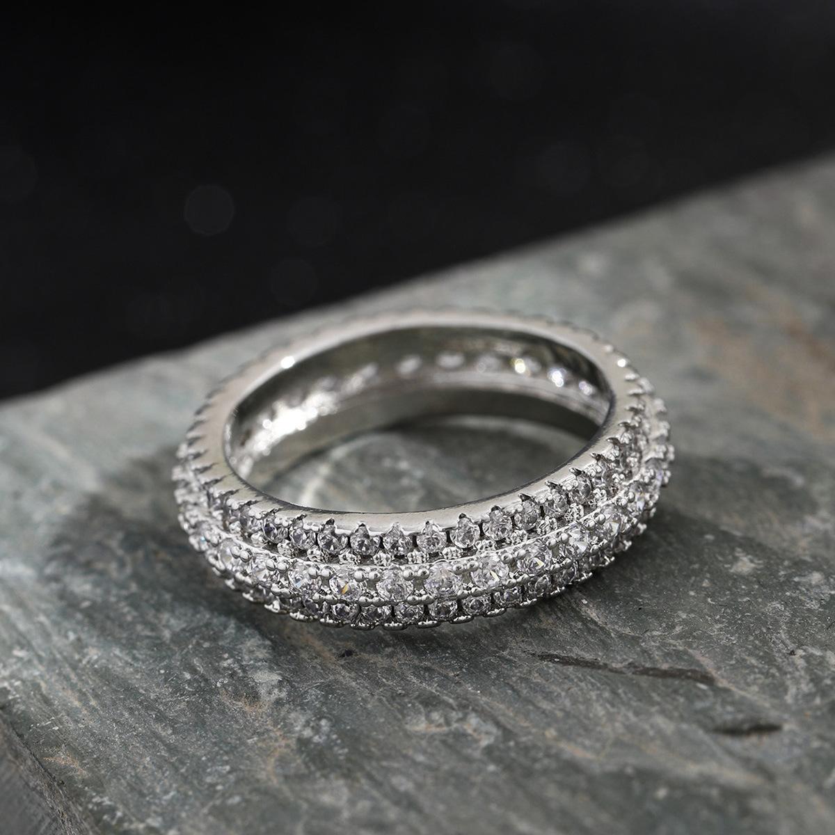 2026 Luxury Diamond Men s and Women s Personality Rings, Engagement Rings, Engagement Rings, Diamond Rings 5
