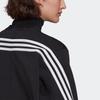 adidas Wrapped 3-Stripes Full-Zip Track Jacket Black Women GL0338