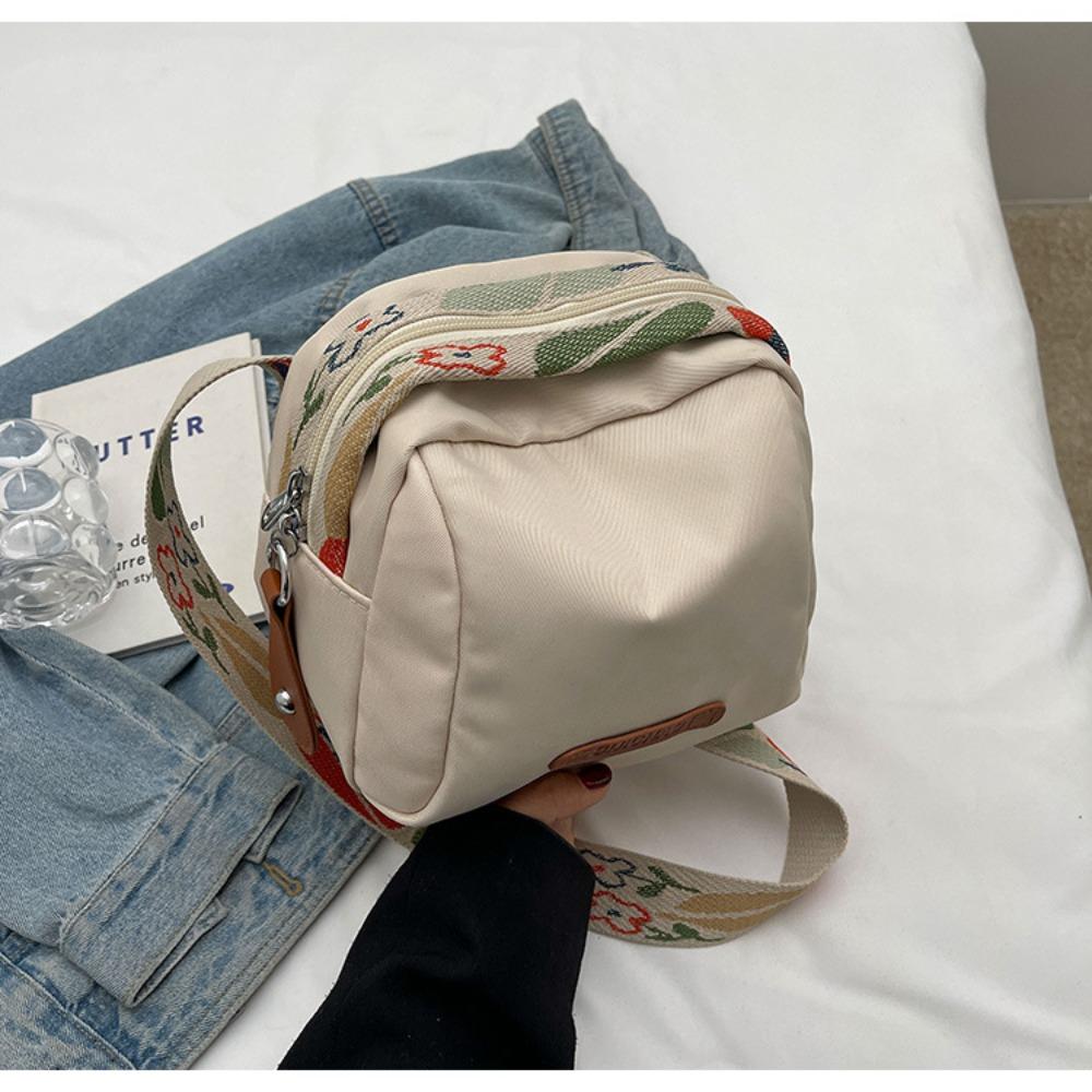 New shoulder fashion bag women's bag crossbody bag spring women's bag canvas bag versatile women's oxford cloth shell