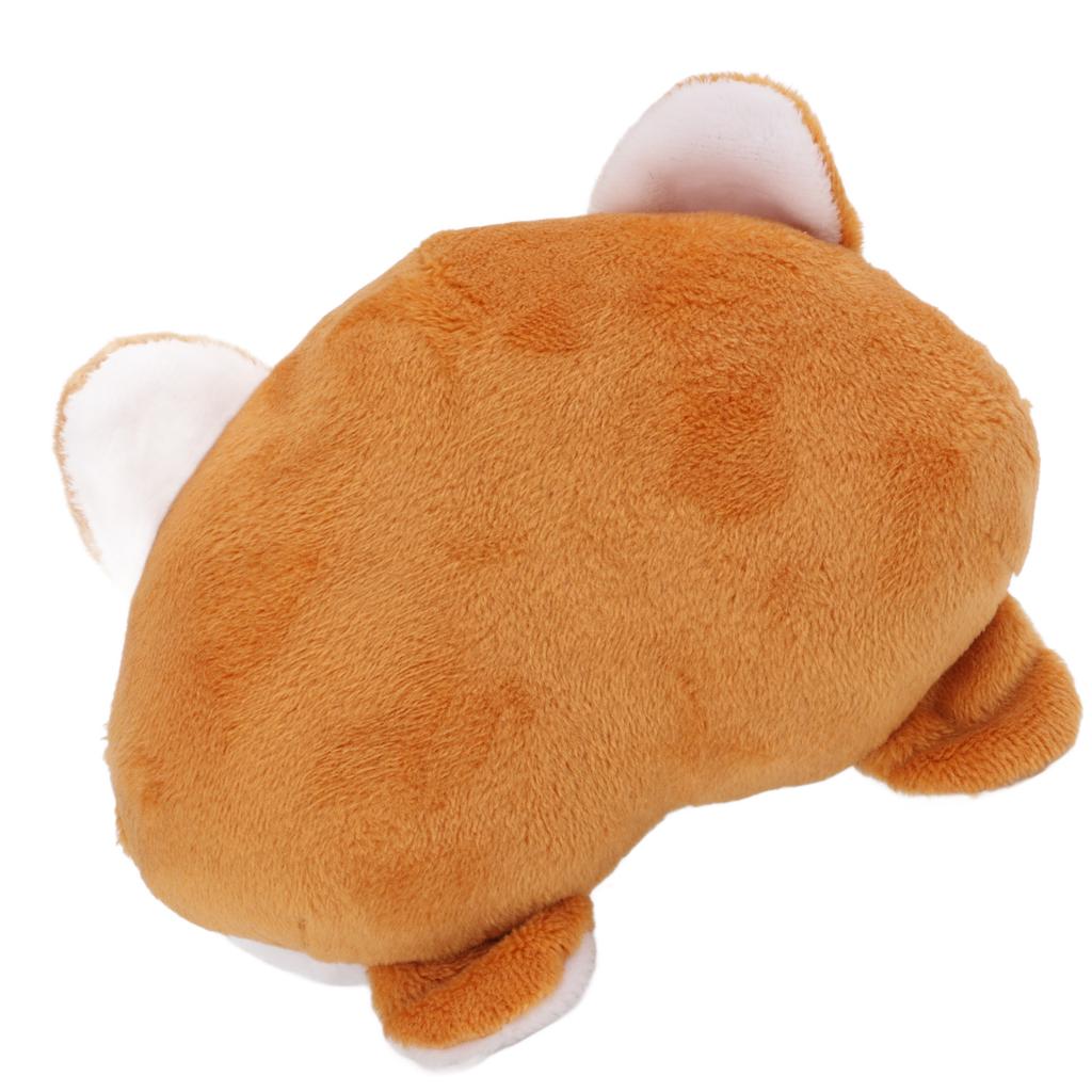 Corgi Ass Plush Squeaky Toy Funny Attractive Cleaning Teeth Pet Chew Toys for Small and Medium