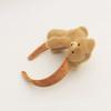 Sweet Bear Hair Clip Elegant Cute Hair Accessories Lolita Cartoon Plush Hair Claw  Girl's
