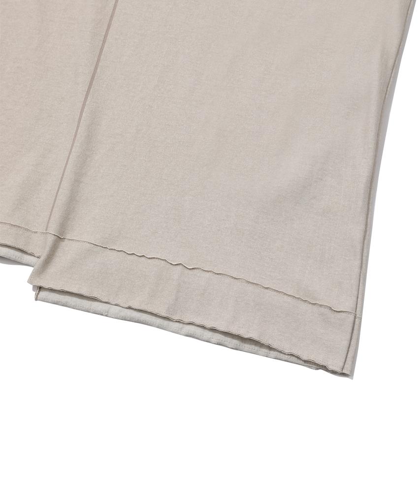 EPISODE UNTITLED Logo Printing Cutting Long Sleeves_Beige