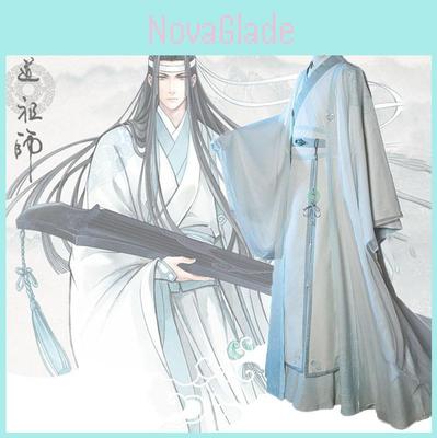 High-quality Lan Wangji Cosplay Suit With Durable Materials For Anime Fans
