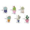 Cute Cactus Plant Pin Enamel Brooch Sweater Accessories Bag Badge Wedding Banquet Jewelry