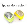 1pc Kitchen Utensils Plastic Handle Stainless Steel Ginger Grater Kitchen Cheese Tool Garlic Press Multifunctional Grater
